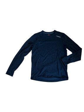 Karbon Base Layer Shirt Mens Small  Mens Black Long Sleeve Crewneck Polyester